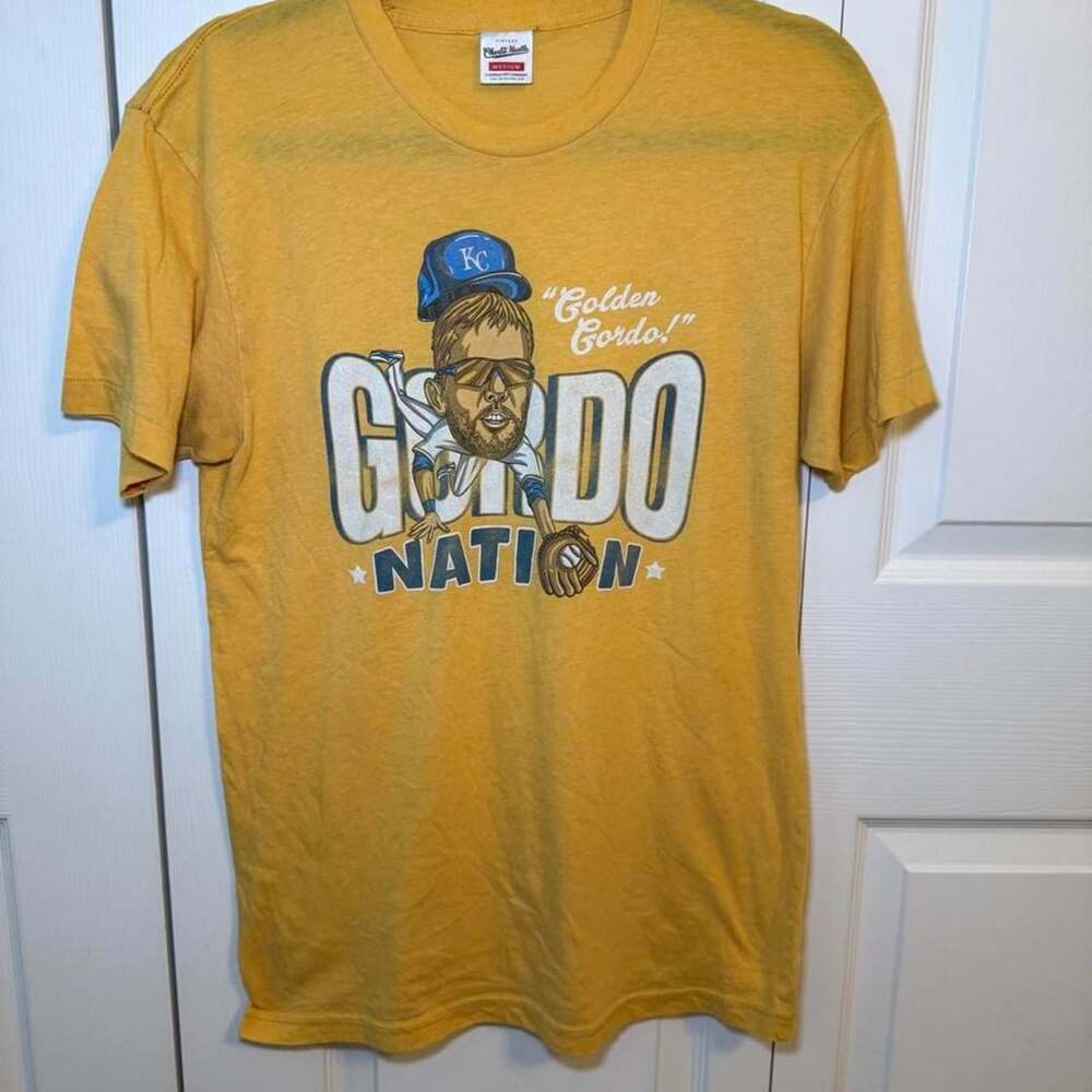 Charlie Hustle Kansas City Royals Golden Gordo Graphic T-Shirt